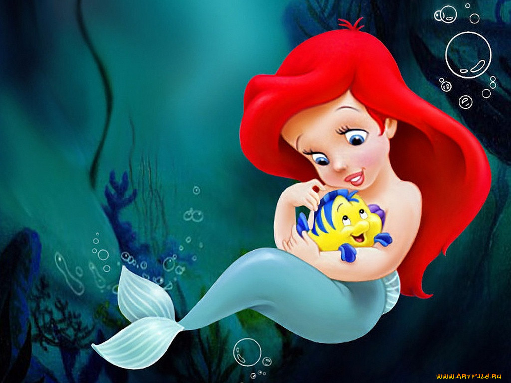 , the, little, mermaid